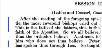 Conciliul de la Calcedon sesiunea 2 NPNF2 vol 14 pg 259