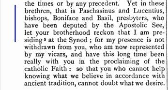 Epistola 93 papa Leon catre conciliului de la Calcedon NPNF seria 2 vol 12 pg 70